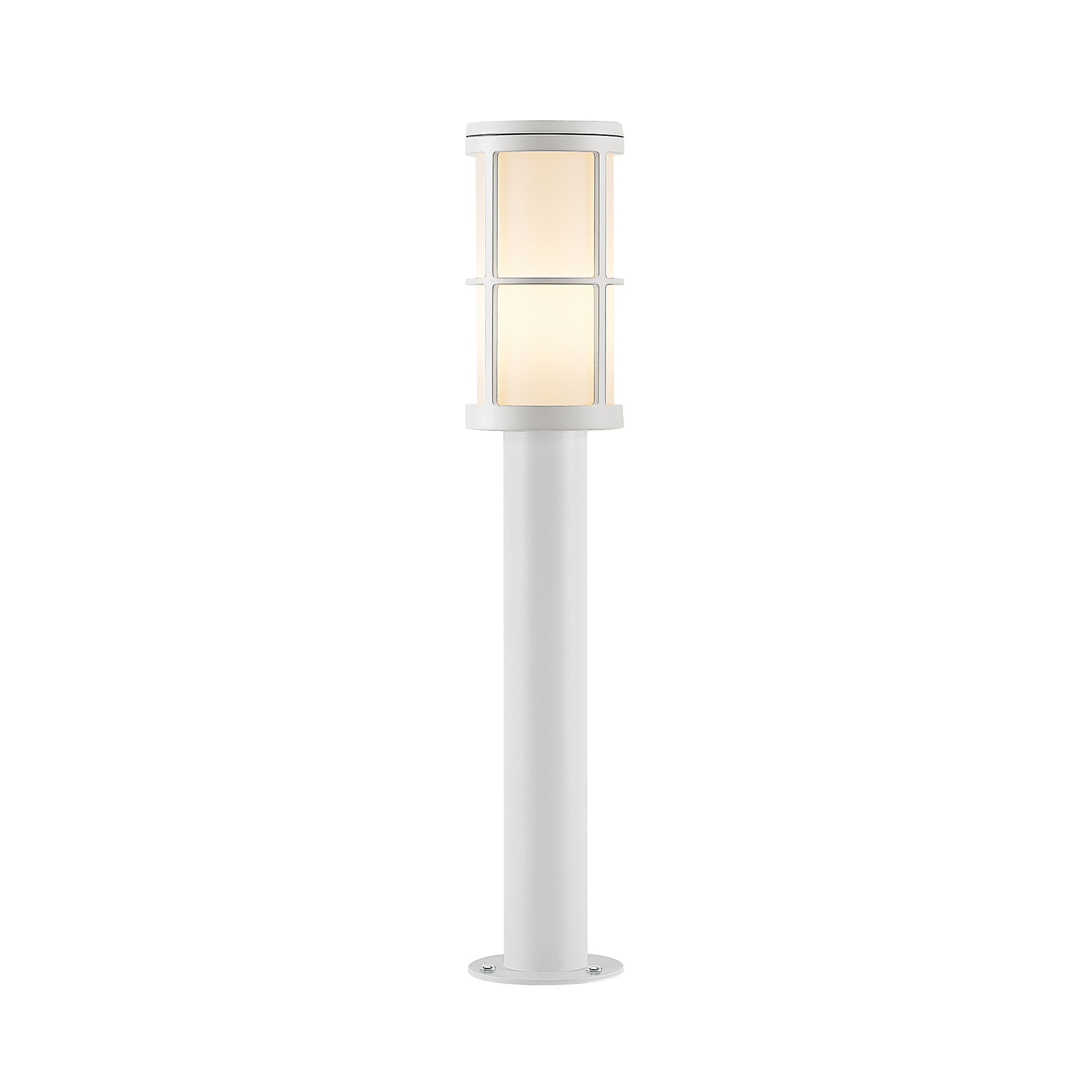 Lucande Kelini słupek oświetleniowy, 65 cm, biały