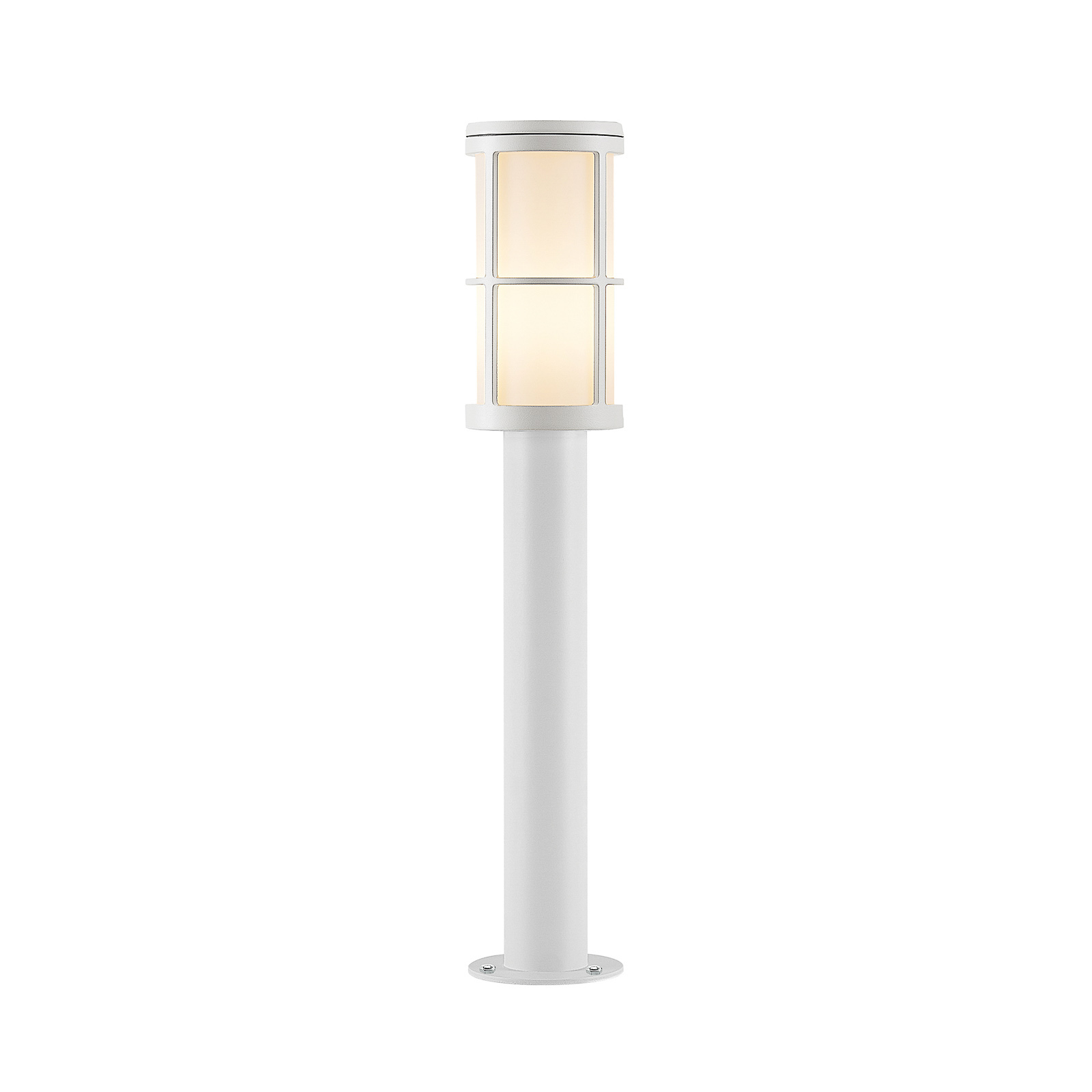 Lucande Kelini borne lumineuse, 65 cm, blanche