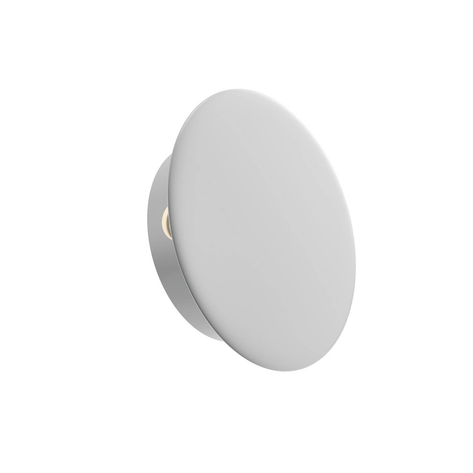 Karman LED-Wandleuchte RAINBOW, weiß, Ø 18 cm, Kunststoff