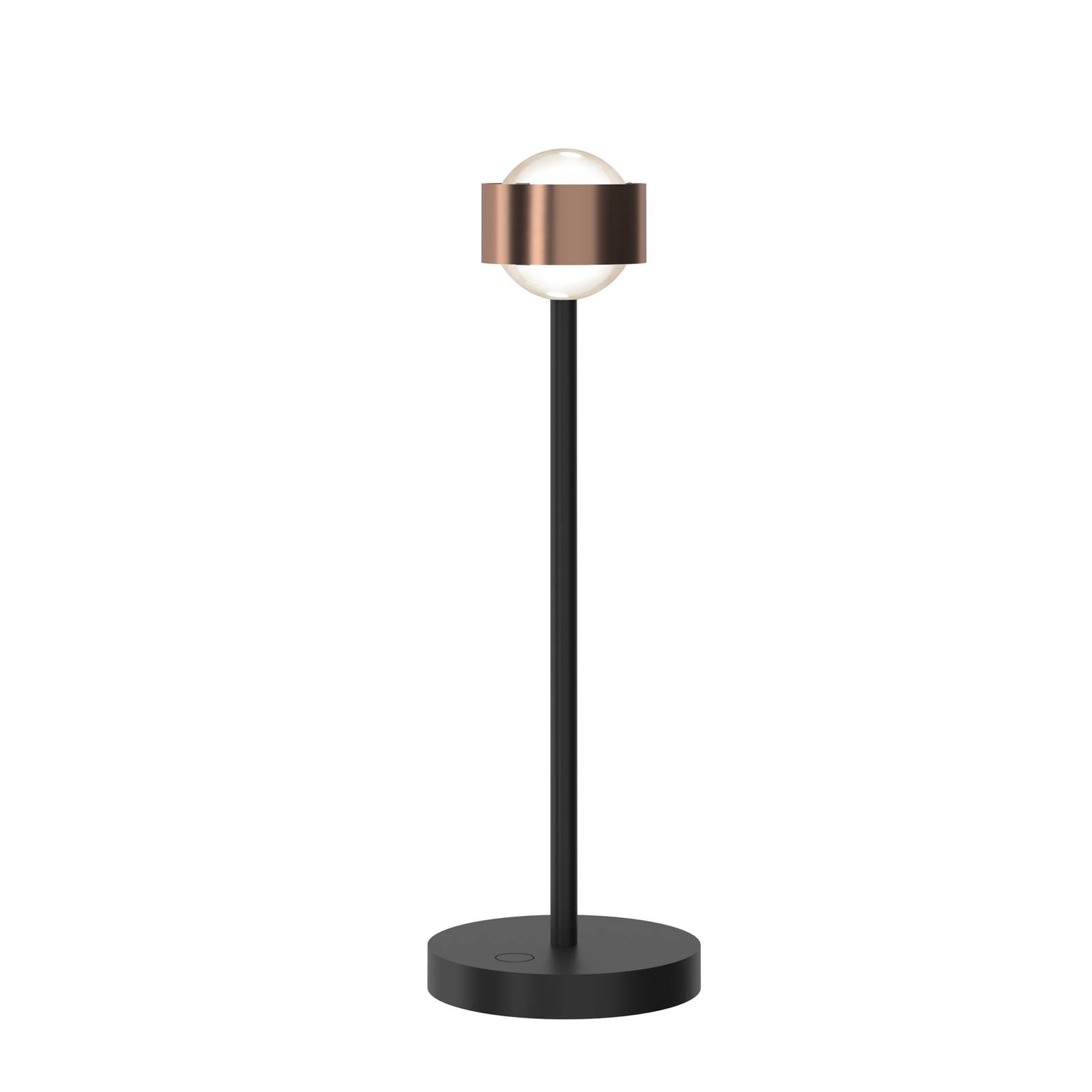 Puk! 80 Eye Table LED mates cuivré/noir