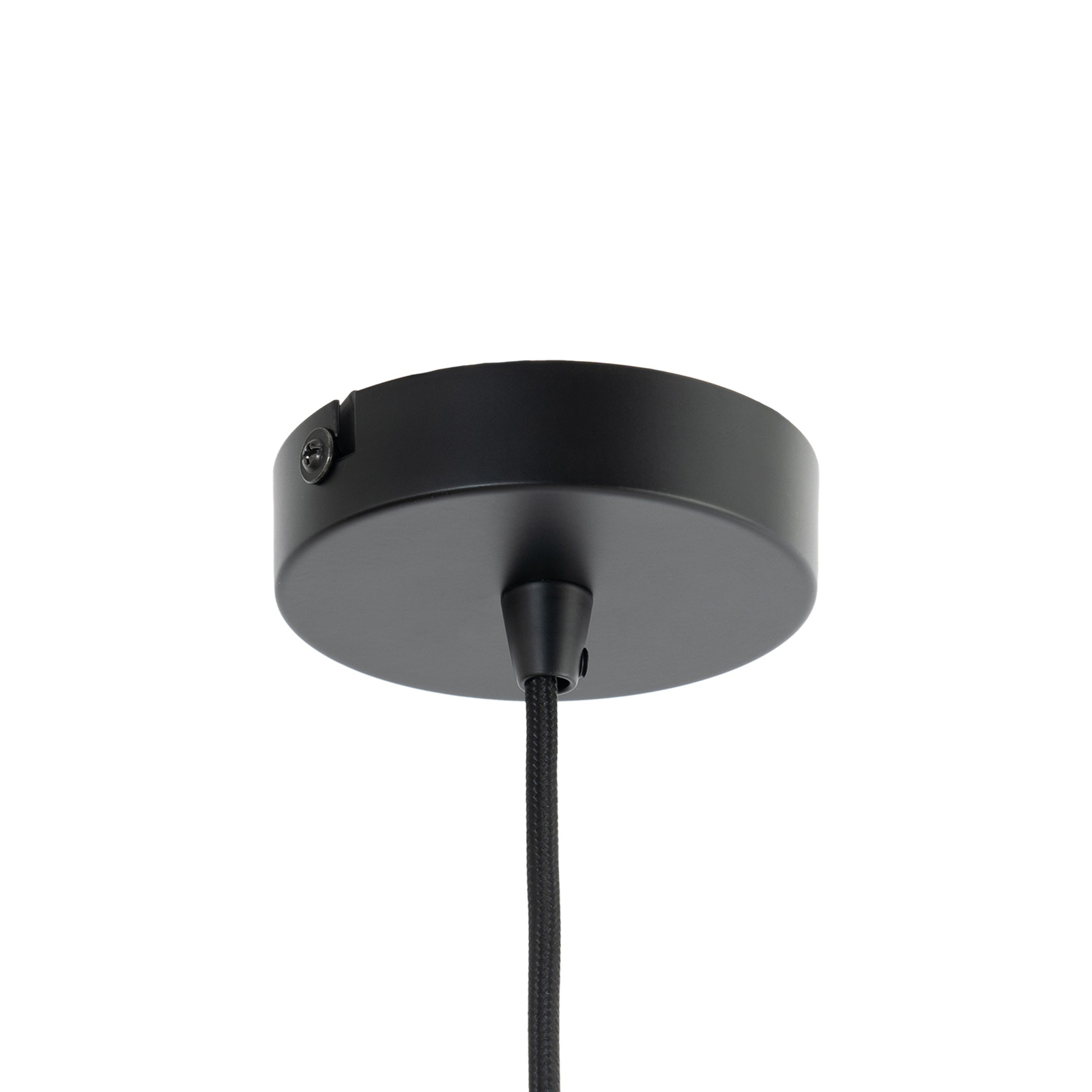 Lindby suspension Aralena, noir/or, métal, Ø 26 cm