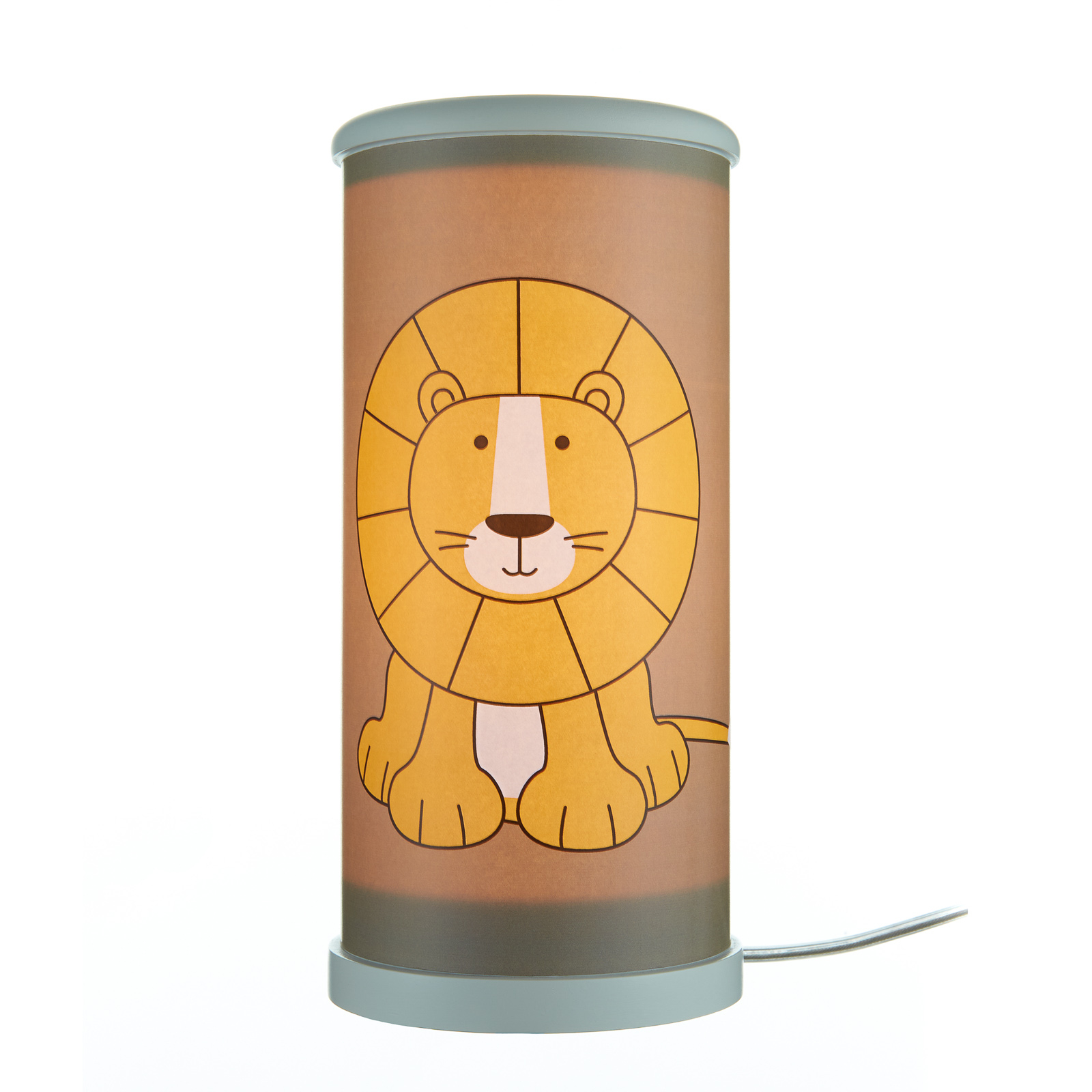 Lampe à poser LED Lion pour chambre d’enfant