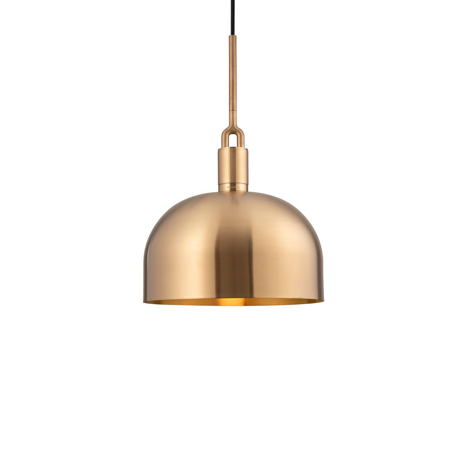 Buster + Punch Forked pendant metal Ø 34 cm brass, for Living / Dining Room, brass, E27, 7.5 W, H: 20.5 cm