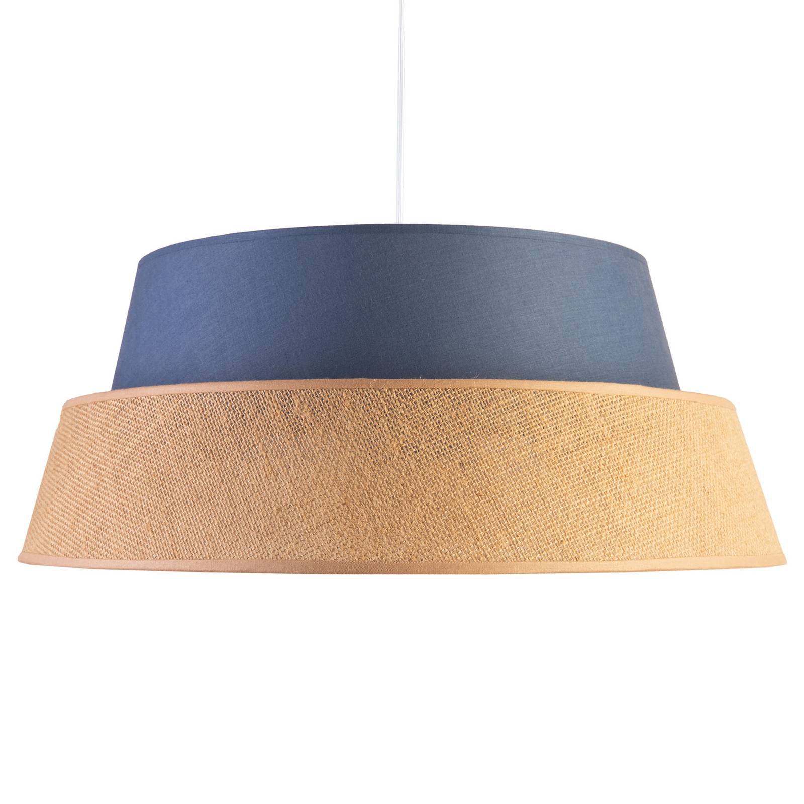 Suspension Galaxy Soft Nature, bleue/brune
