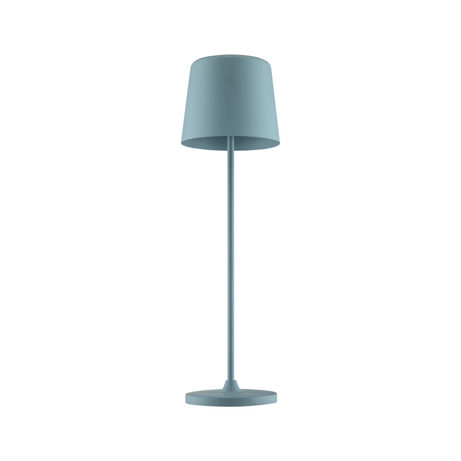 LED-Akku-Tischlampe Kaami, dimmbar, hellblau