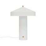Lampa stołowa OYOY Living Design Hatto, biała, metalowa, E27