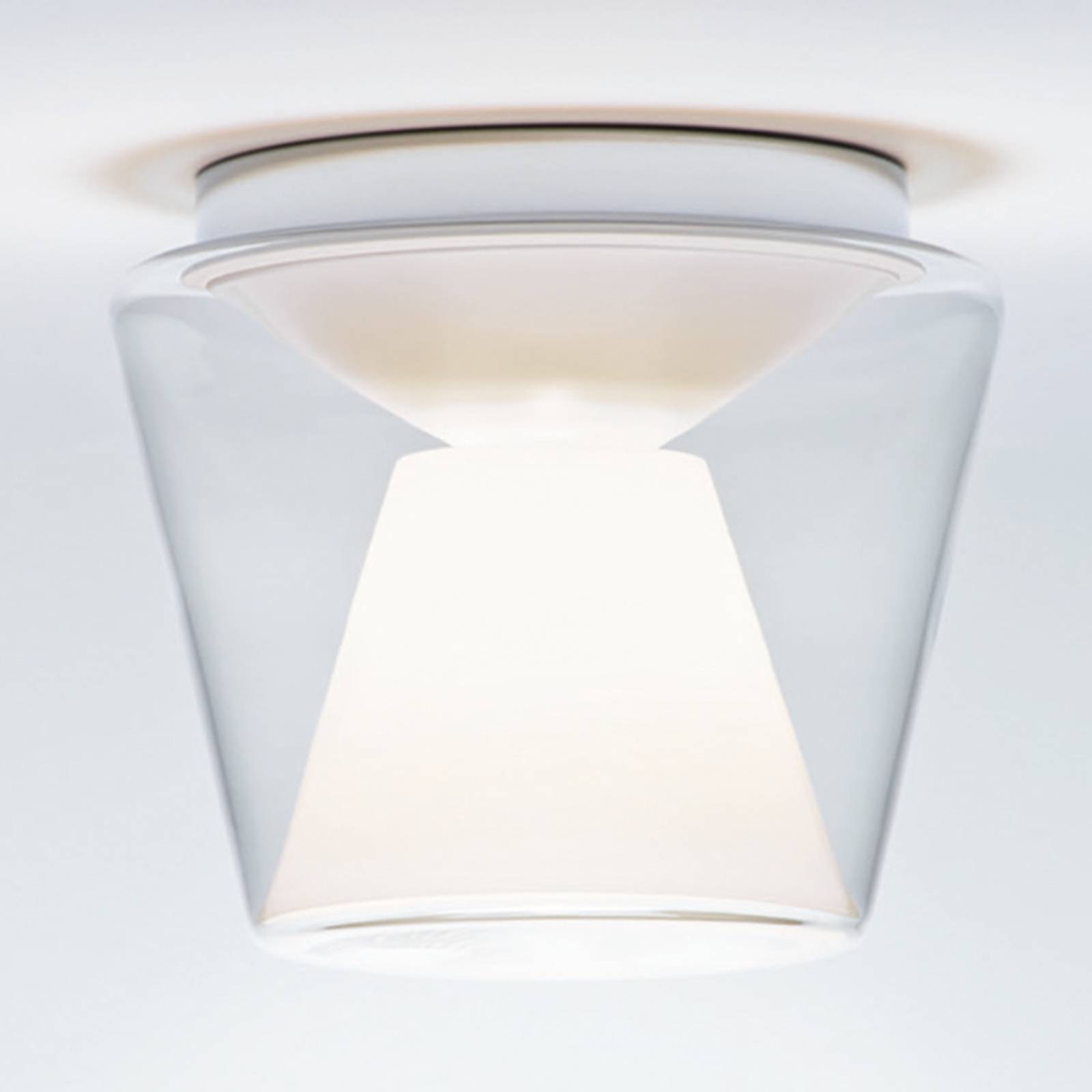 Serien Lighting Plafonnier LED de designer en verre soufflé Annex
