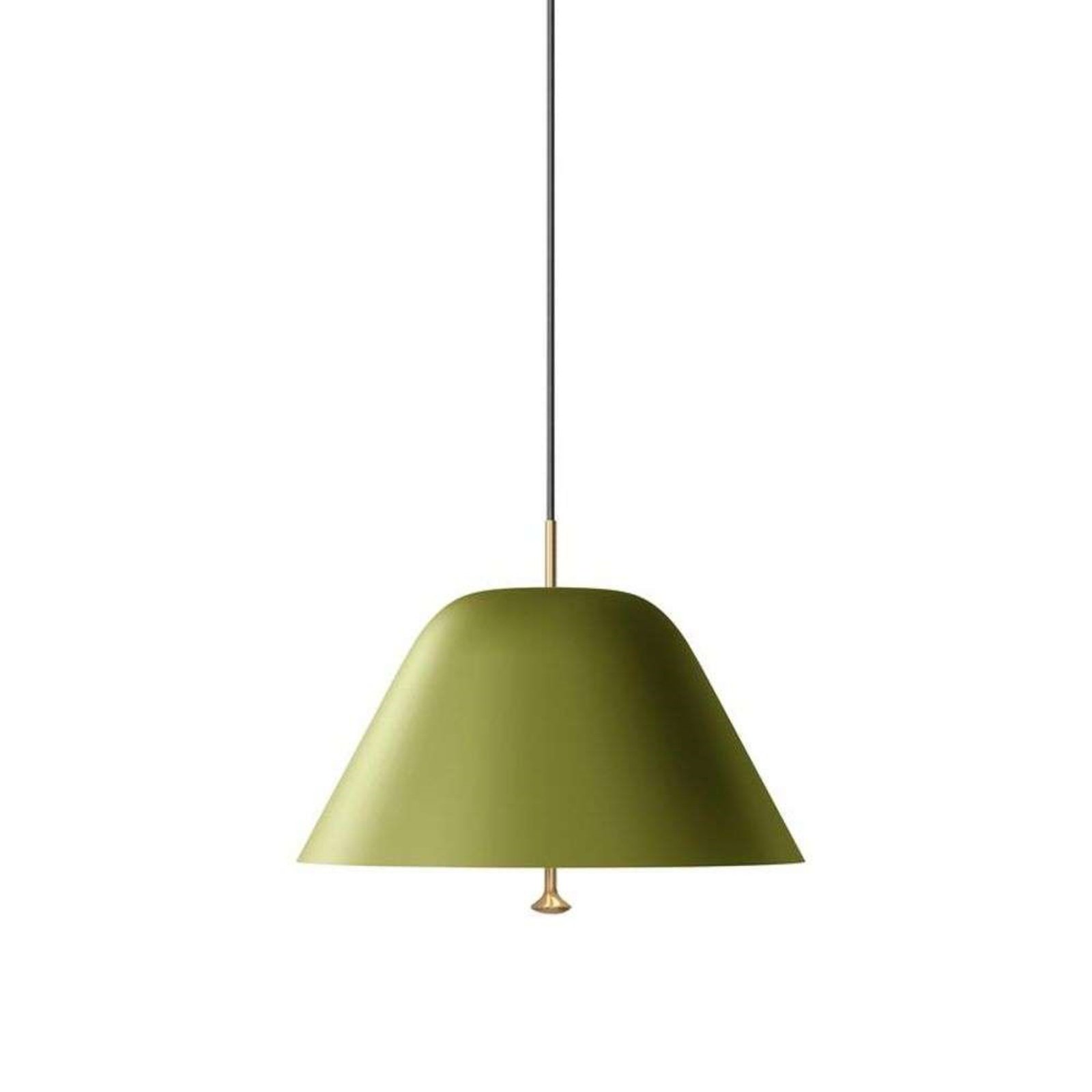 Levitate Taklampa 40 Sage Green Brass - Audo Copenhagen