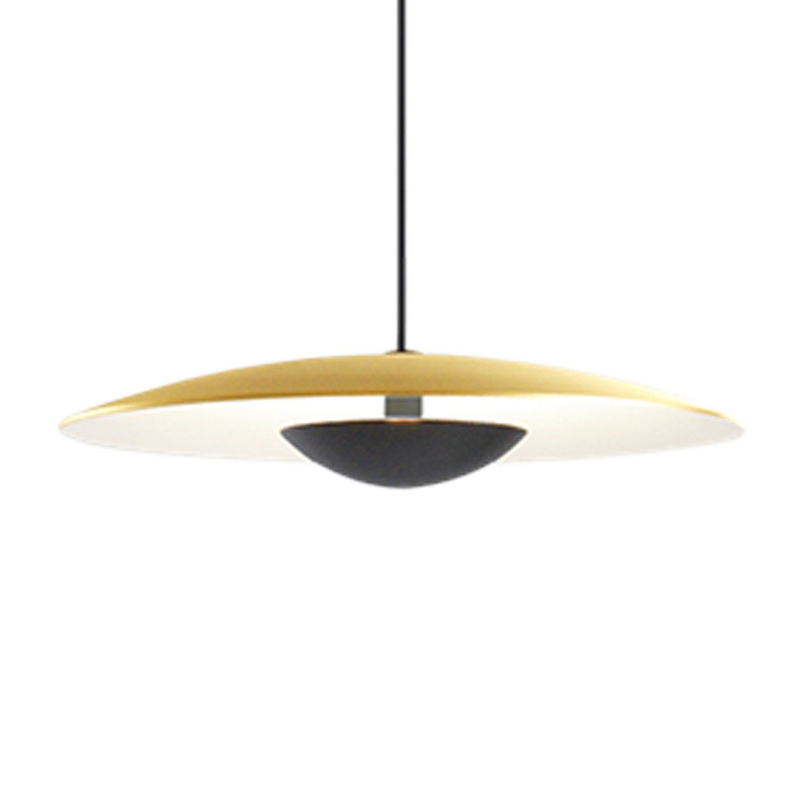 MARSET Ginger LED-Pendelleuchte, Triac, Aluminium