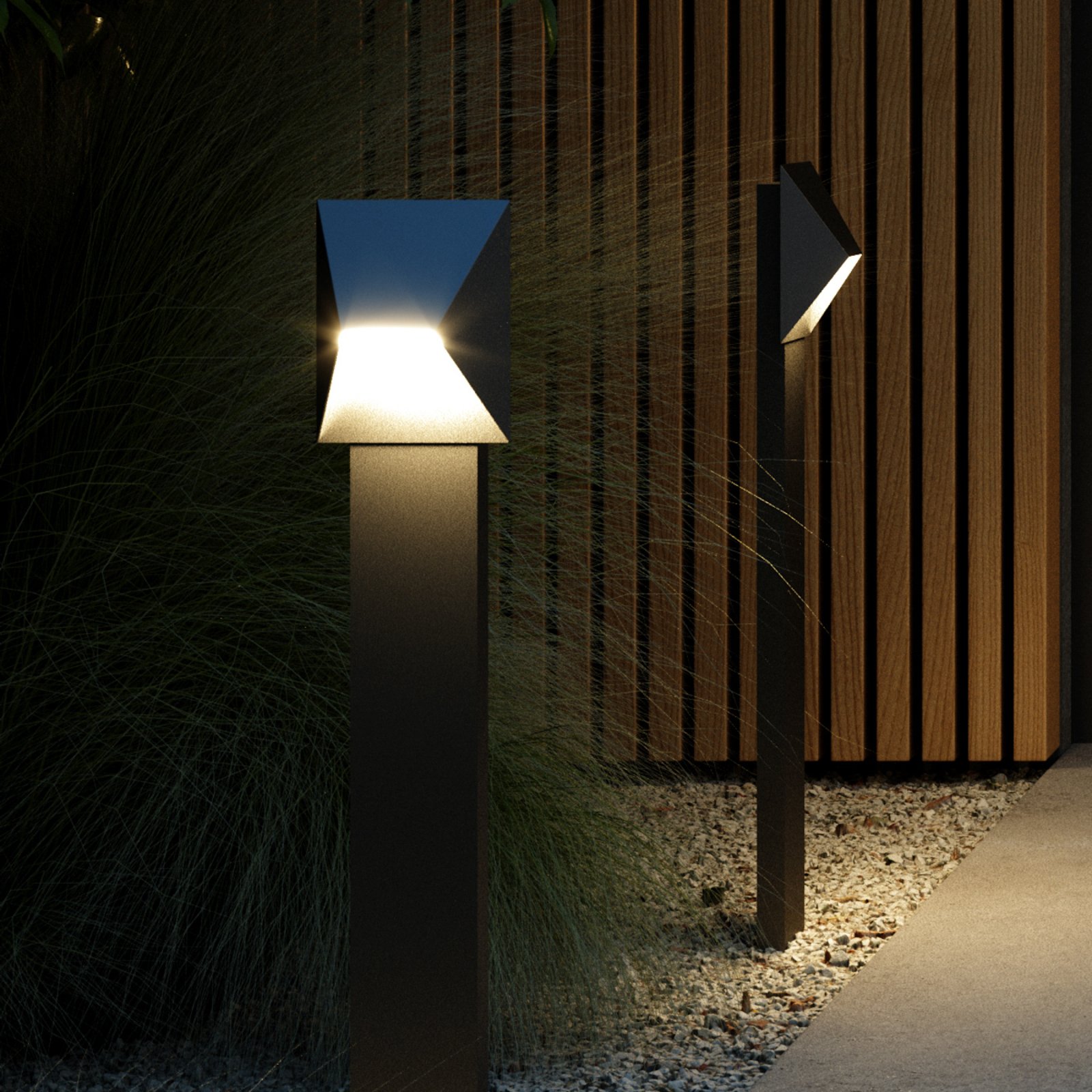 Pontio Lámpara Exterior/Jardín Black - Nordlux