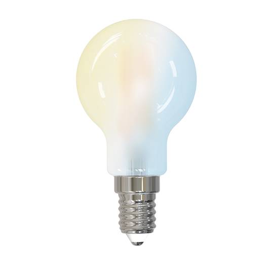 Smart LED-E14 goccia 4,2W WLAN satin tunable white
