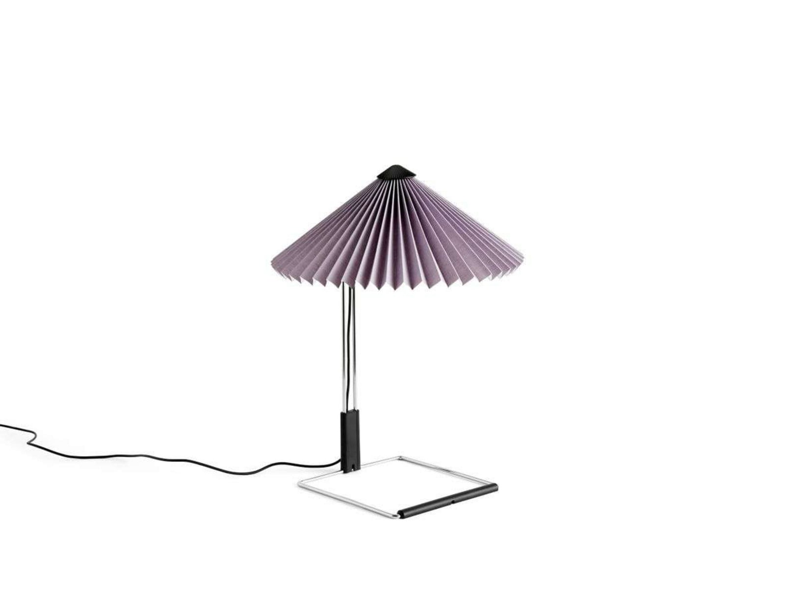 Matin Bordlampe S Lavender/Mirror HAY - Stue - Metal