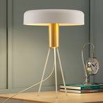 Lucande Filoreta lámpara de mesa en blanco