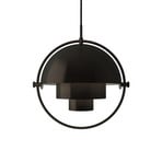 GUBI Multi-Lite pendant light, Ø 36 cm, black/black