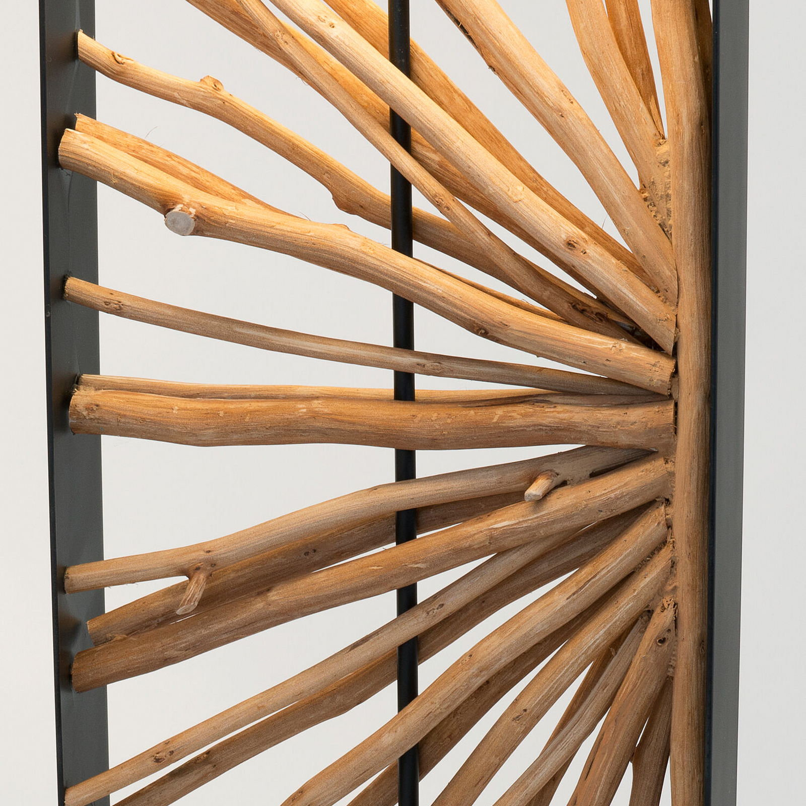 MONTE ISOLA -maavalaisin, luonnonväri/beige, korkeus 160 cm, puu/tekstiili
