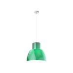 Lampada a sospensione Nemo Lorosae, verde, Ø 40 cm, vetro, E27