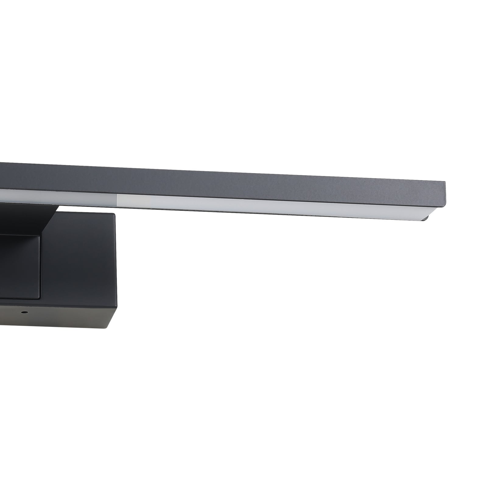 LED-Wandleuchte Conettilla, schwarz, Breite 40 cm, IP44, CCT