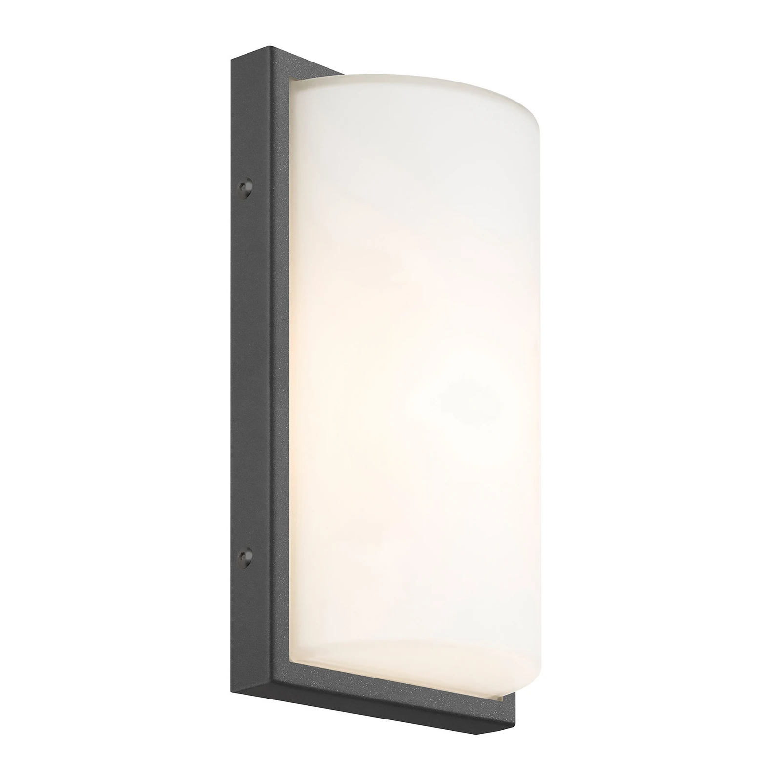 LED-utomhusvägglampa 039, rörelsesensor, grafit