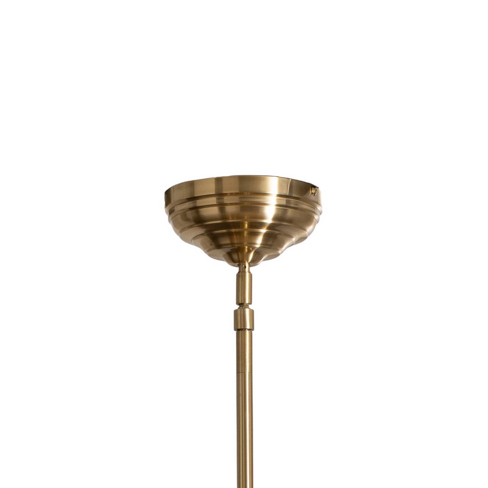 Lampa wisząca Platino, złoty/zielony, szkło, 1-punktowa, E27