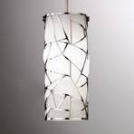 White Orione hanging light in an artistic design