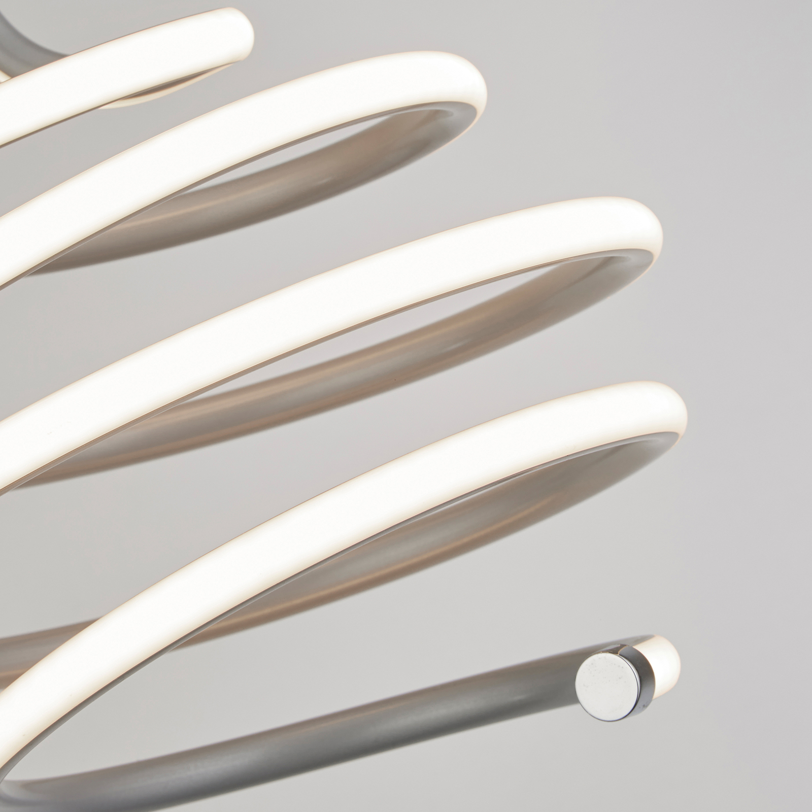 Závesné LED svietidlo Swirl v tvare špirály