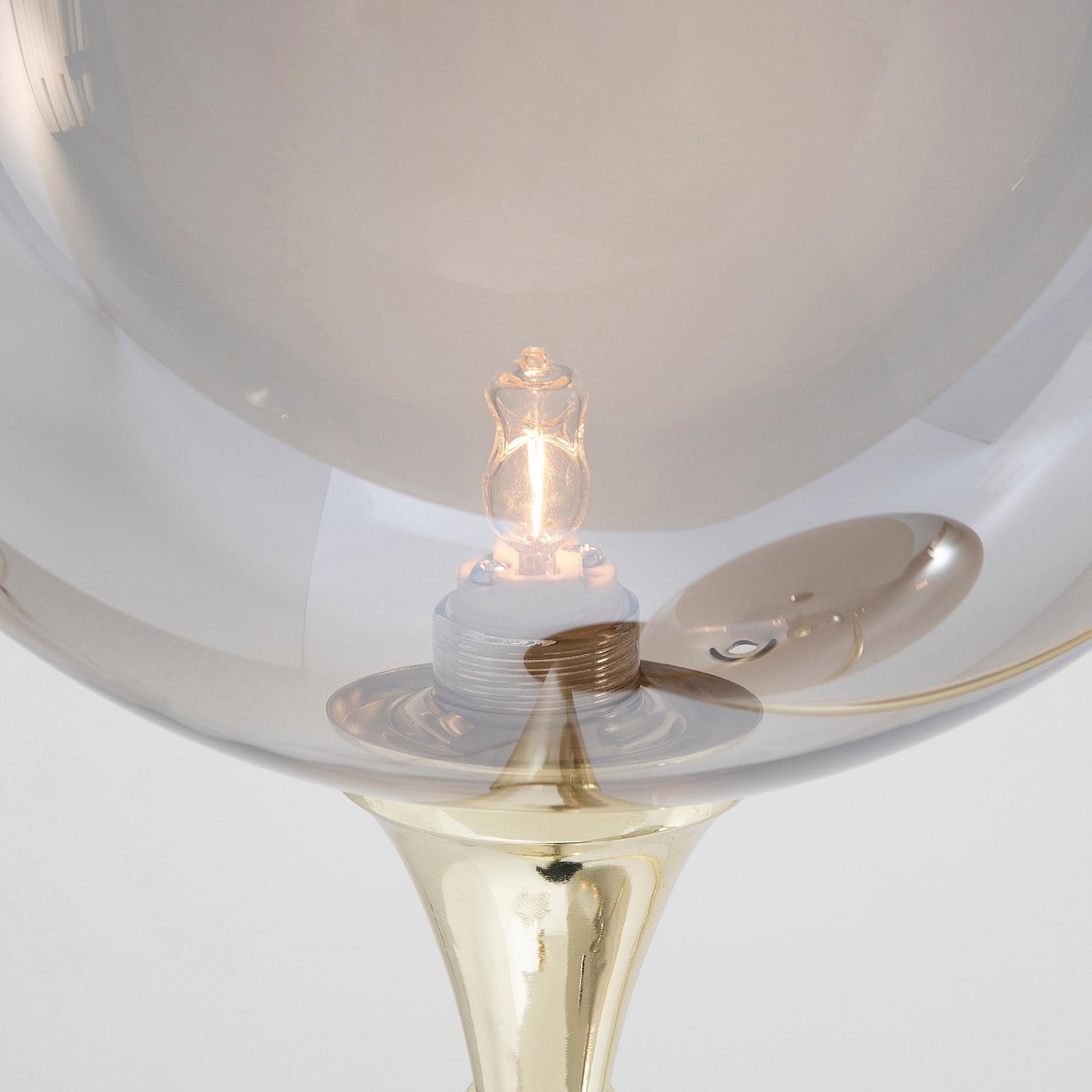 KARE Al Capone Tre floor lamp 3-bulb, height 176 cm