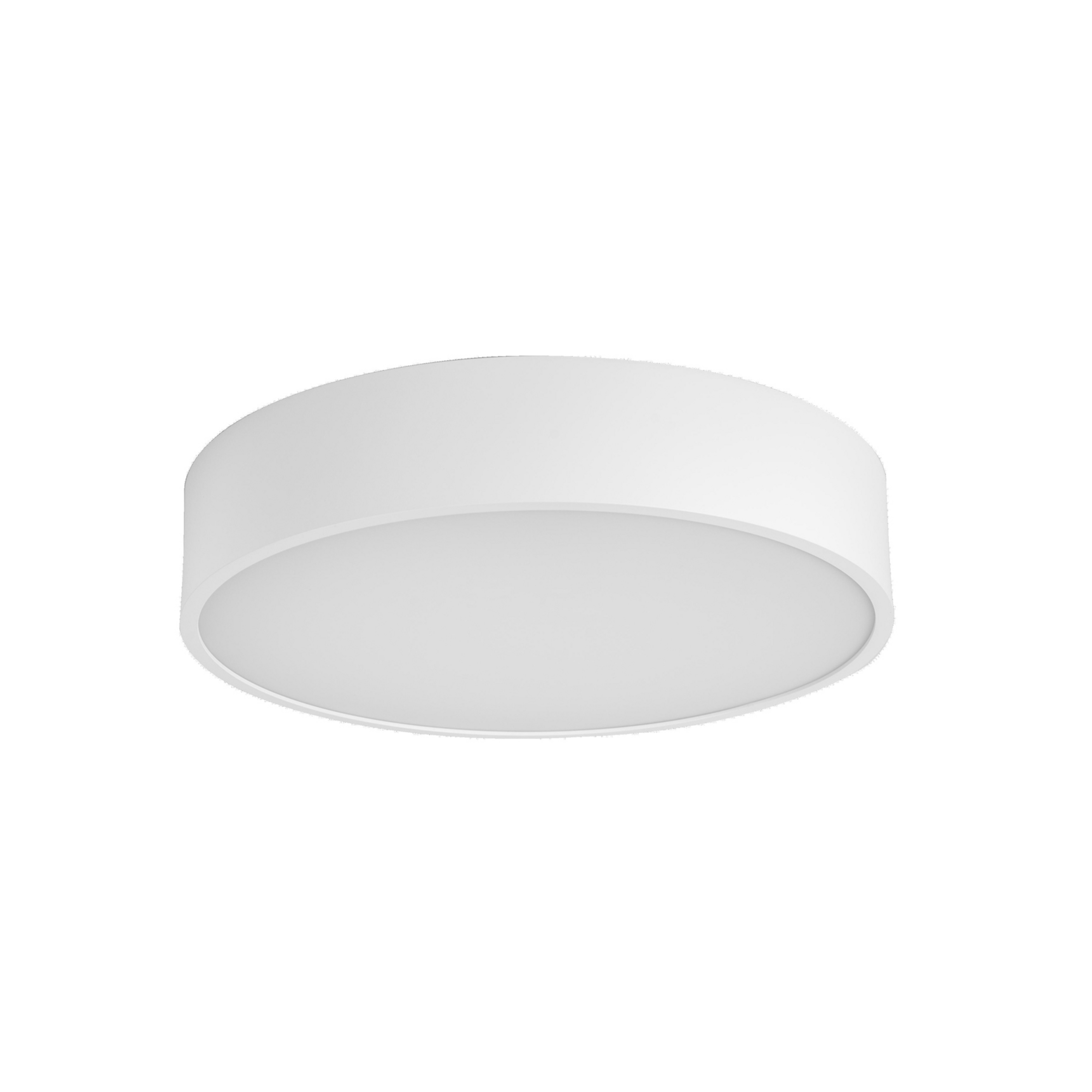 BRUMBERG Plafonnier LED Celtis Midi, 3.000 K, chintz, blanc
