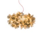 Slamp hanglamp Clizia Mama Non Mama, Ø53cm, goud/rood