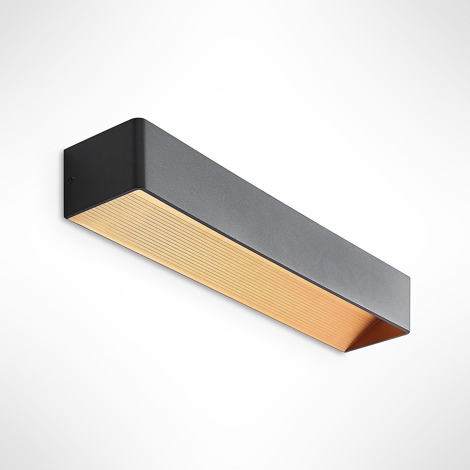 Karam LED væglampe W53 Sort/Guld - Arcchio
