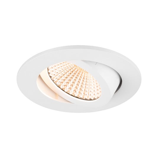 New Tria LED-Deckeneinbaustrahler, rund, weiß, 2.700K, 60° - SLV
