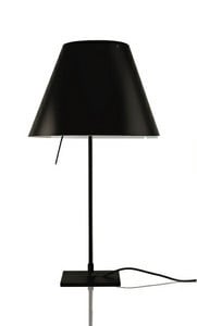 Costanzina Lámpara de Sobremesa Negro/Regaliz Negro - Luceplan