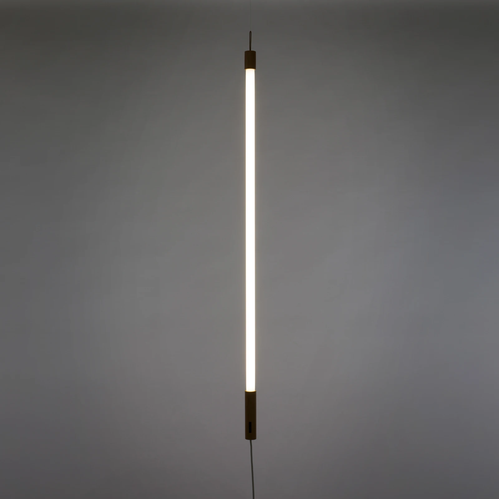 SELETTI LED-Leuchte Linea, weiß, Holzdetails, universal