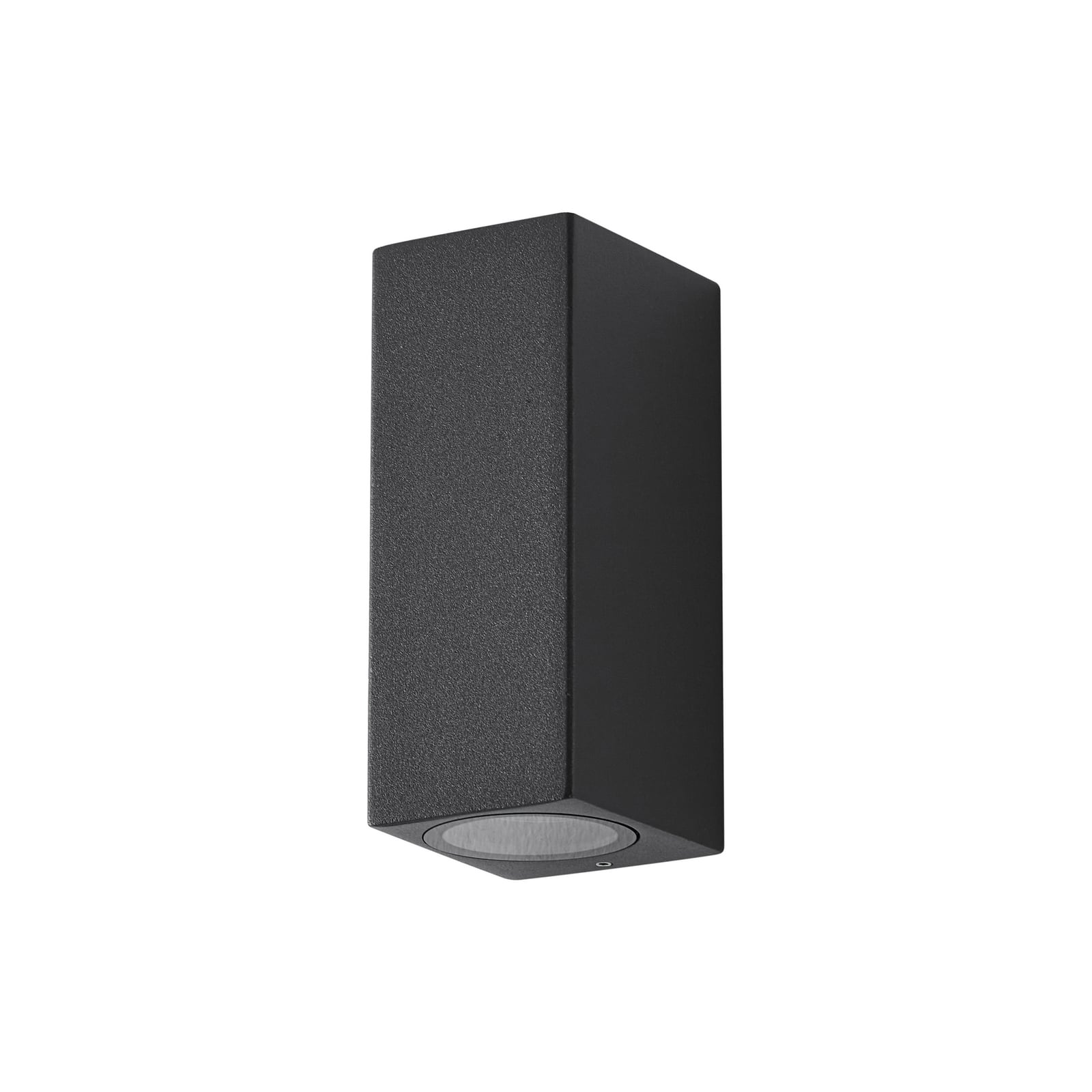 Lucande Xava wall light, up/down, anthracite, 2-bulb, GU10