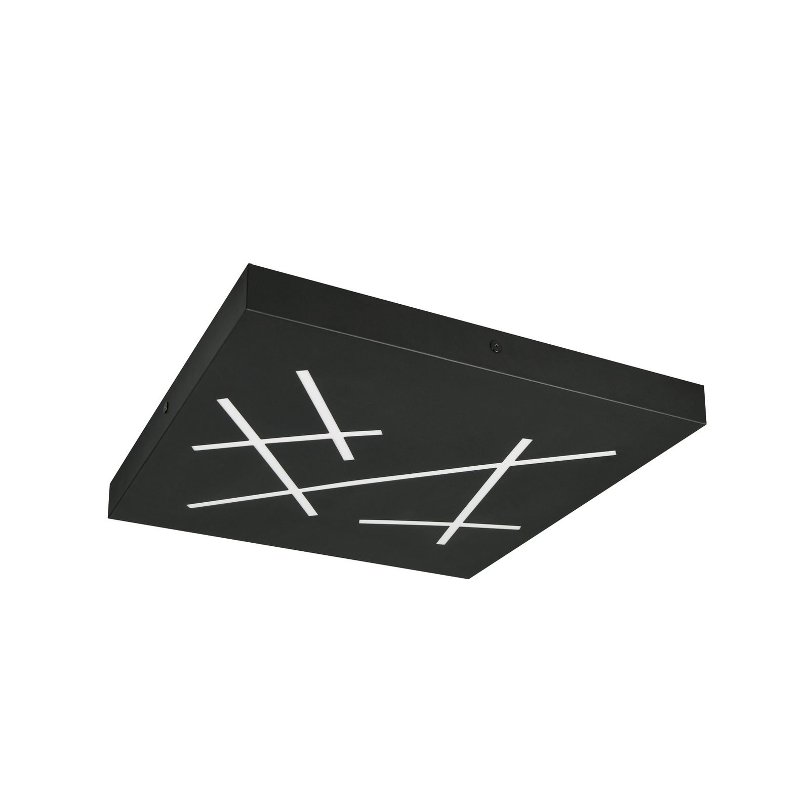 LED-taklampa Snip, matt svart, längd 50 cm, metall, CCT LED-taklampa Snip, matt svart, längd 50 cm, metall, CCT