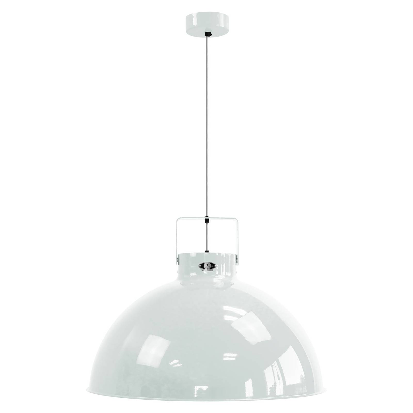 Jieldé Dante D675 lampa wisząca, biała, Ø 67,5 cm