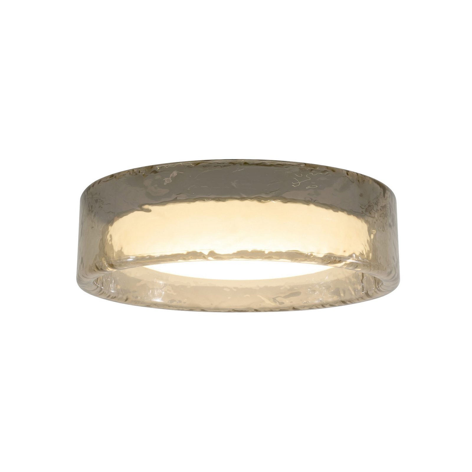 MARSET LED-Deckenlampe Ringo, Ø 70 cm, rauchgrau Kunststoff