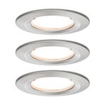 Paulmann LED-Einbauspot Nova Coin 3er rund 3-Step-dim