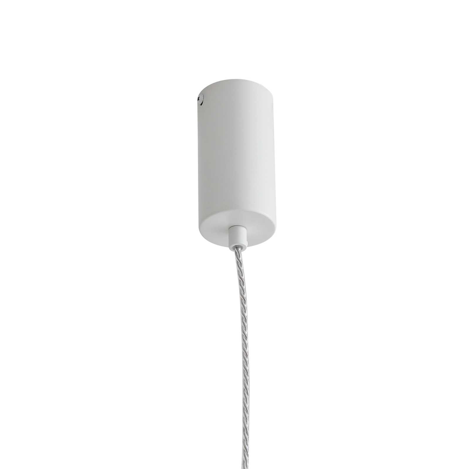 Lucande LED-ripustusvalaisin Fay, keltainen/vaaleanvihreä, lasi, Ø 15 cm