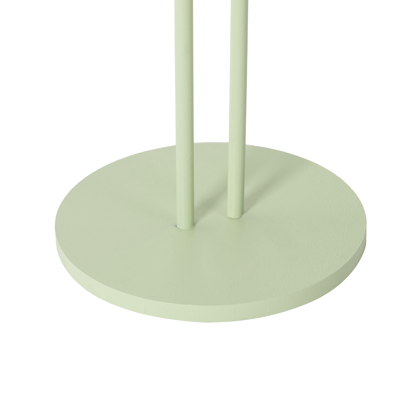 Lindby LED genopladelig bordlampe Janea TWIN, grøn, metal