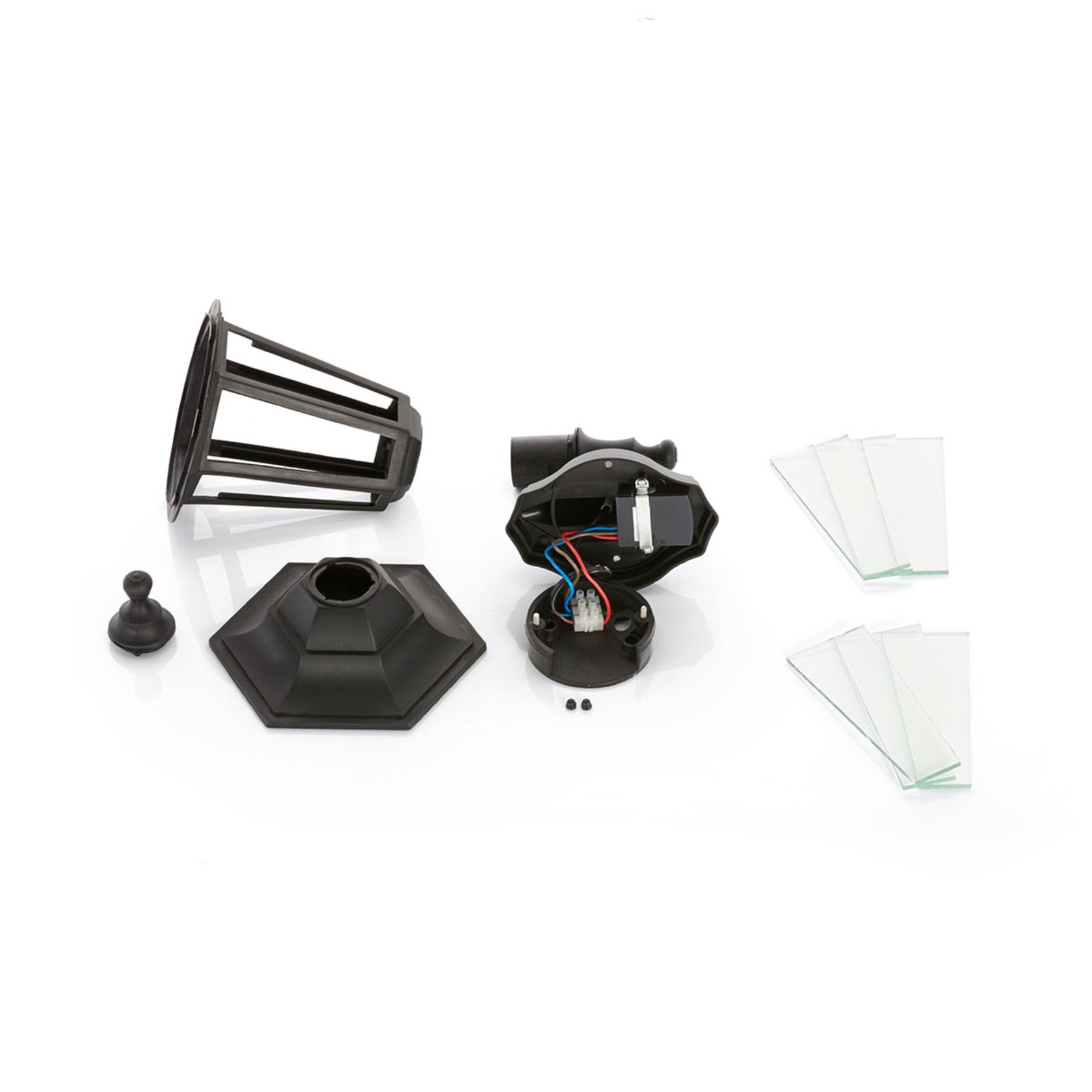 Nane Outdoor Wall Lamp w/Sensor Black - Lindby