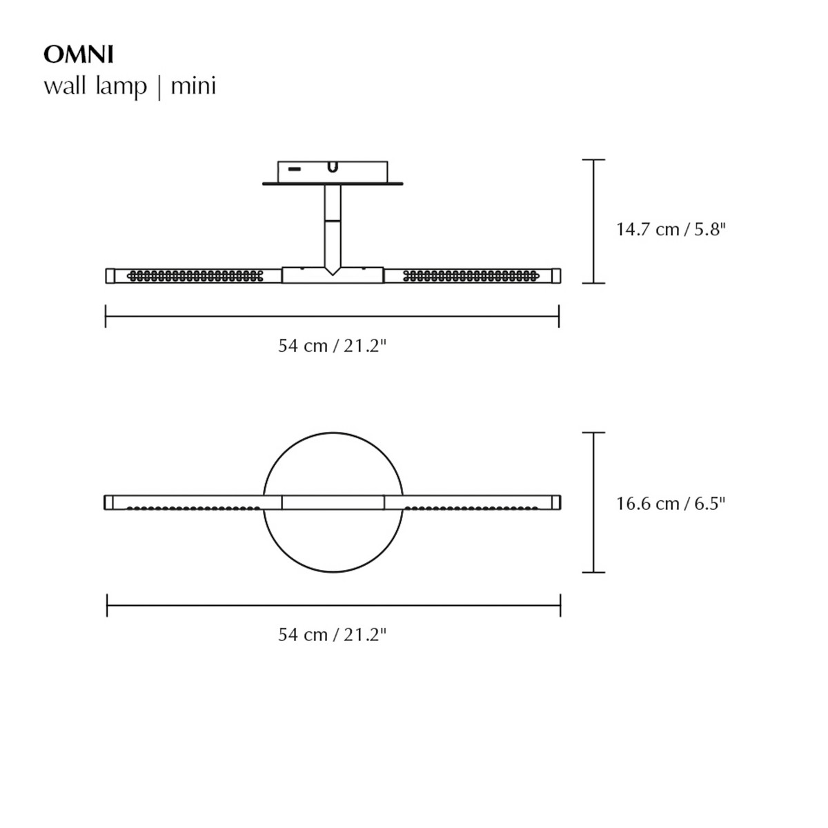 Product dimensions