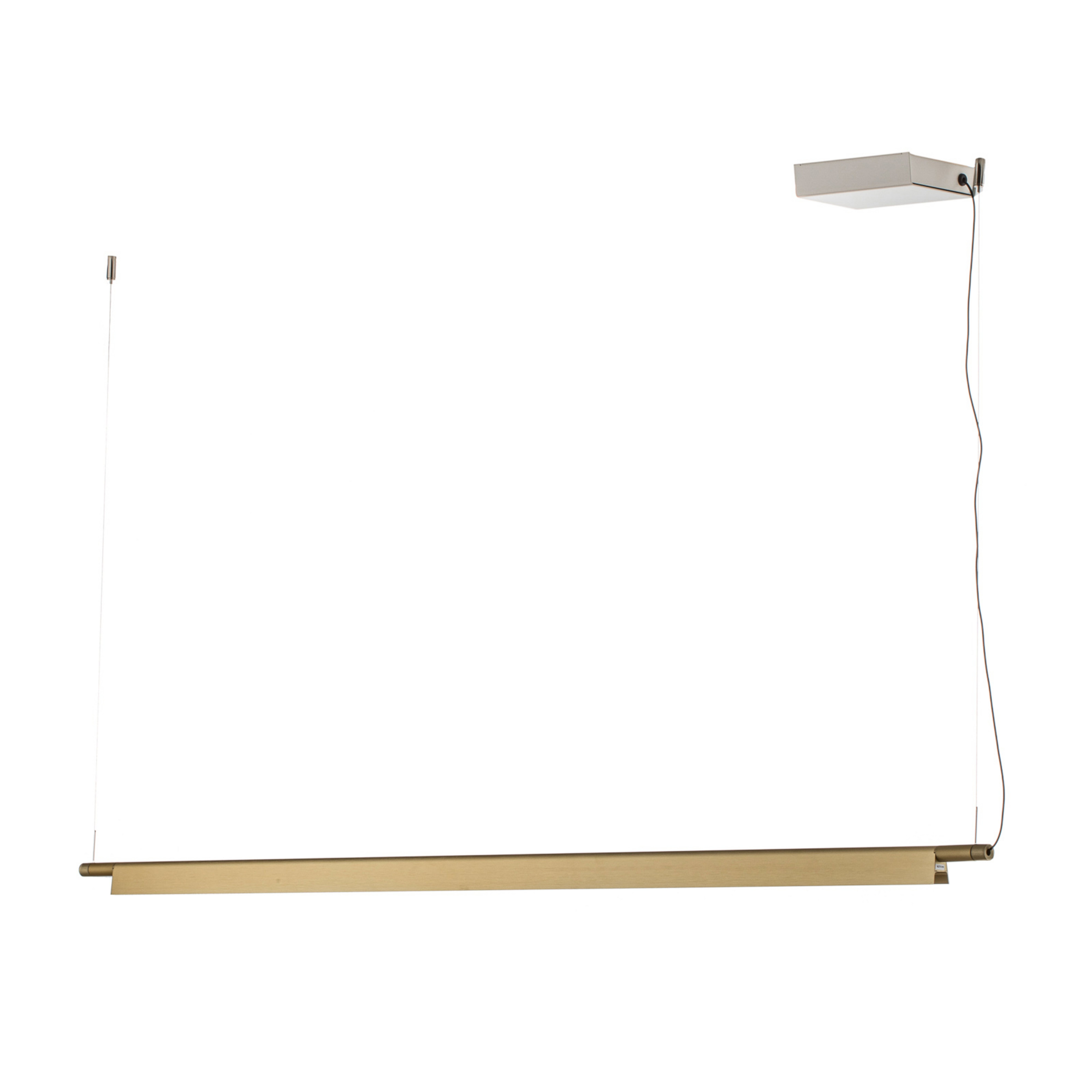 Compendium Suspension 2700K Laiton - Luceplan