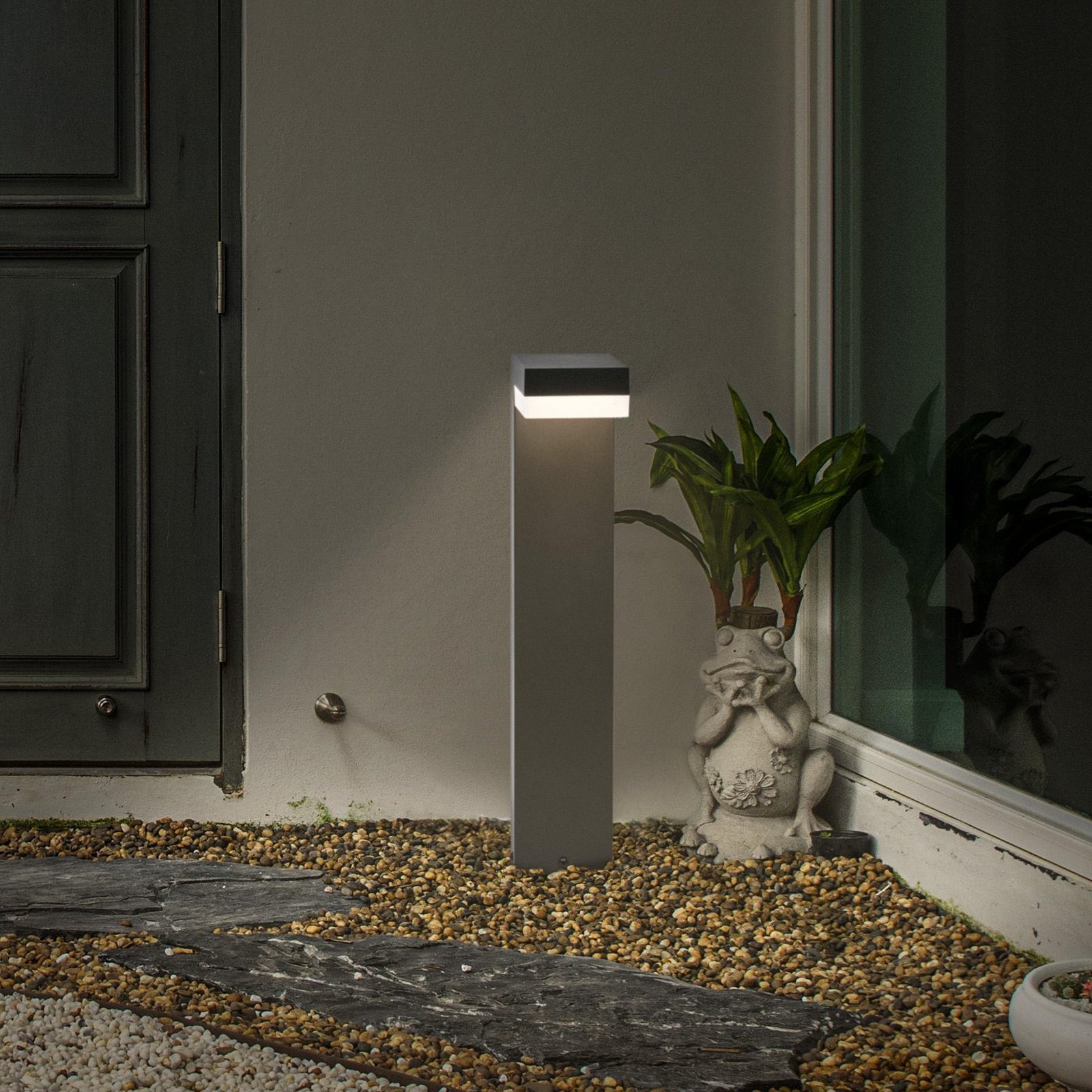 LEDVANCE Lampione a LED Endura Hybrid Venus, grigio scuro