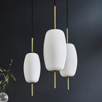 FRANDSEN Silk Glas pendant light