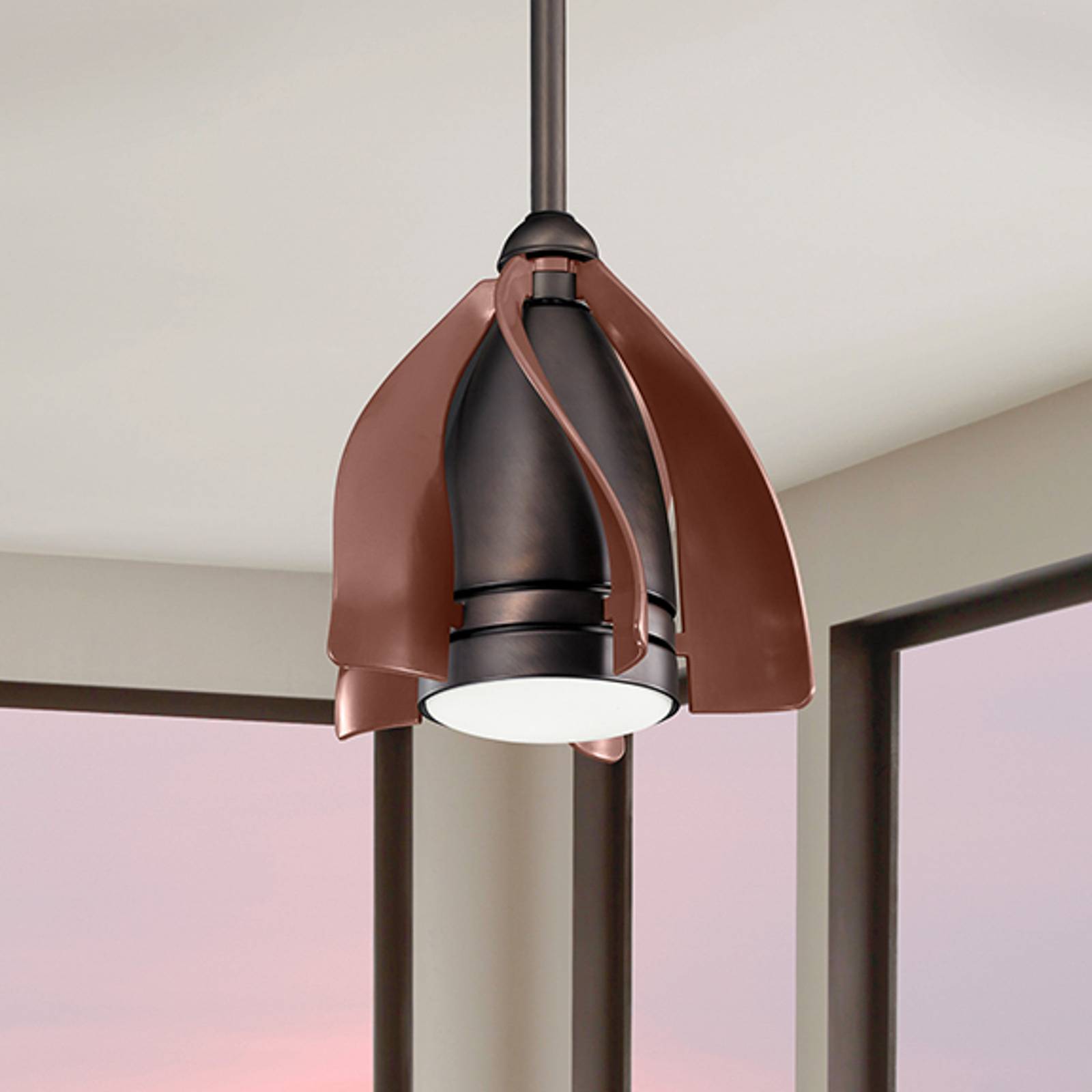 terna led pendant ceiling fan