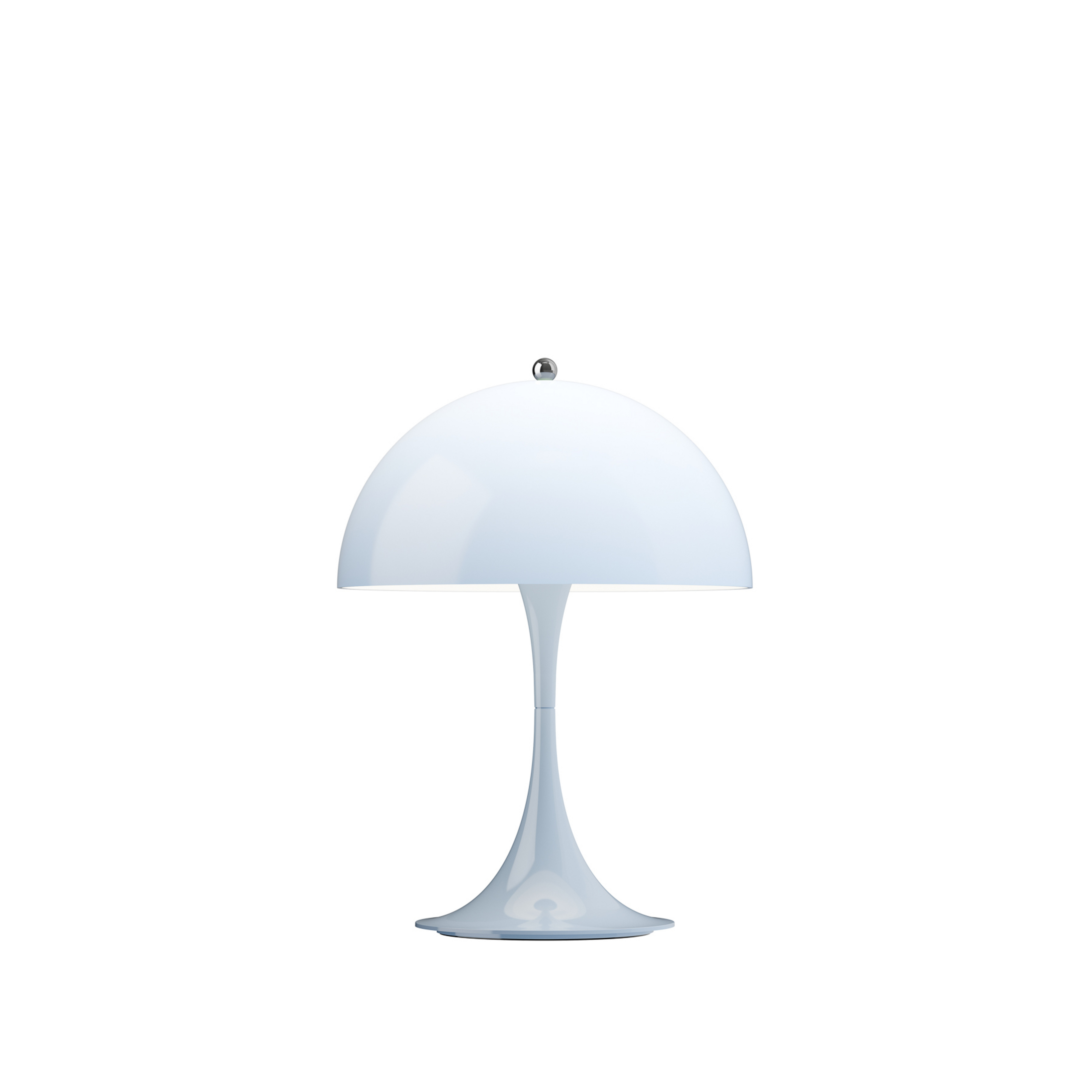 Panthella 250 PORTABLE rechargeable lamp, light blue - Louis Poulsen