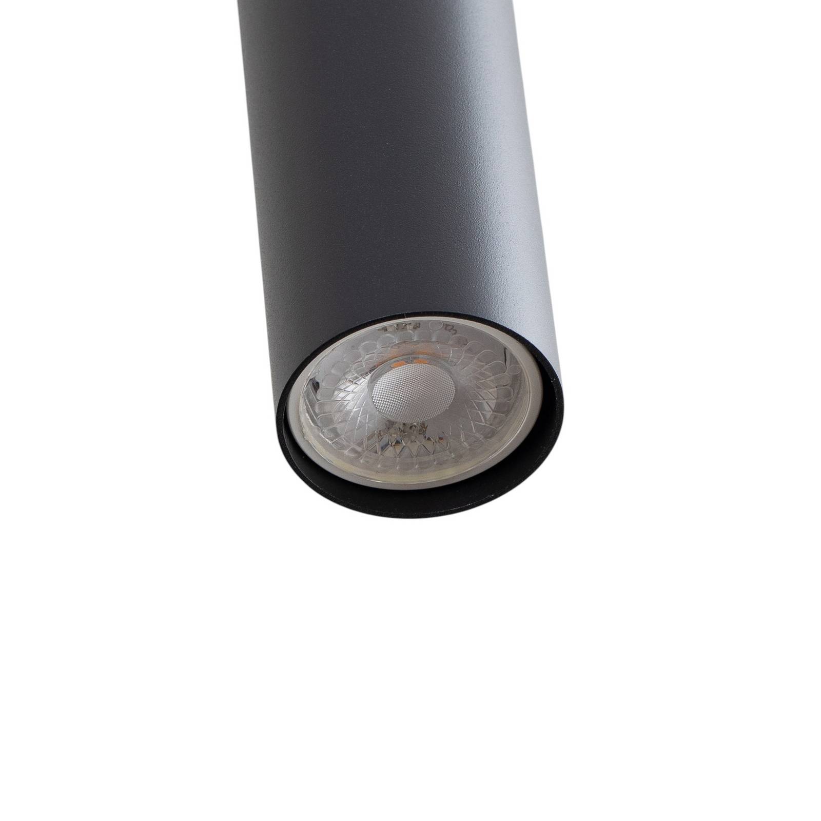 Lampa podłogowa Eye Super z ruchomą głowicą, czarna