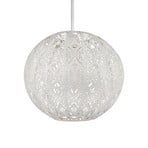 Hanglamp Chalina, crème, metaal, Ø 23 cm, E27