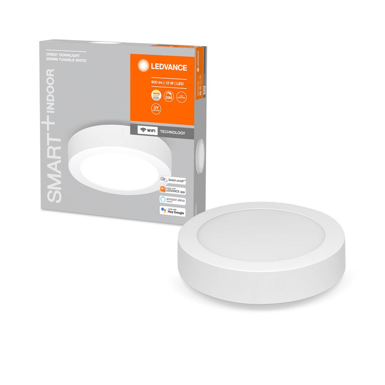 LEDVANCE SMART+ WiFi Orbis Downlight Surface Ø20cm