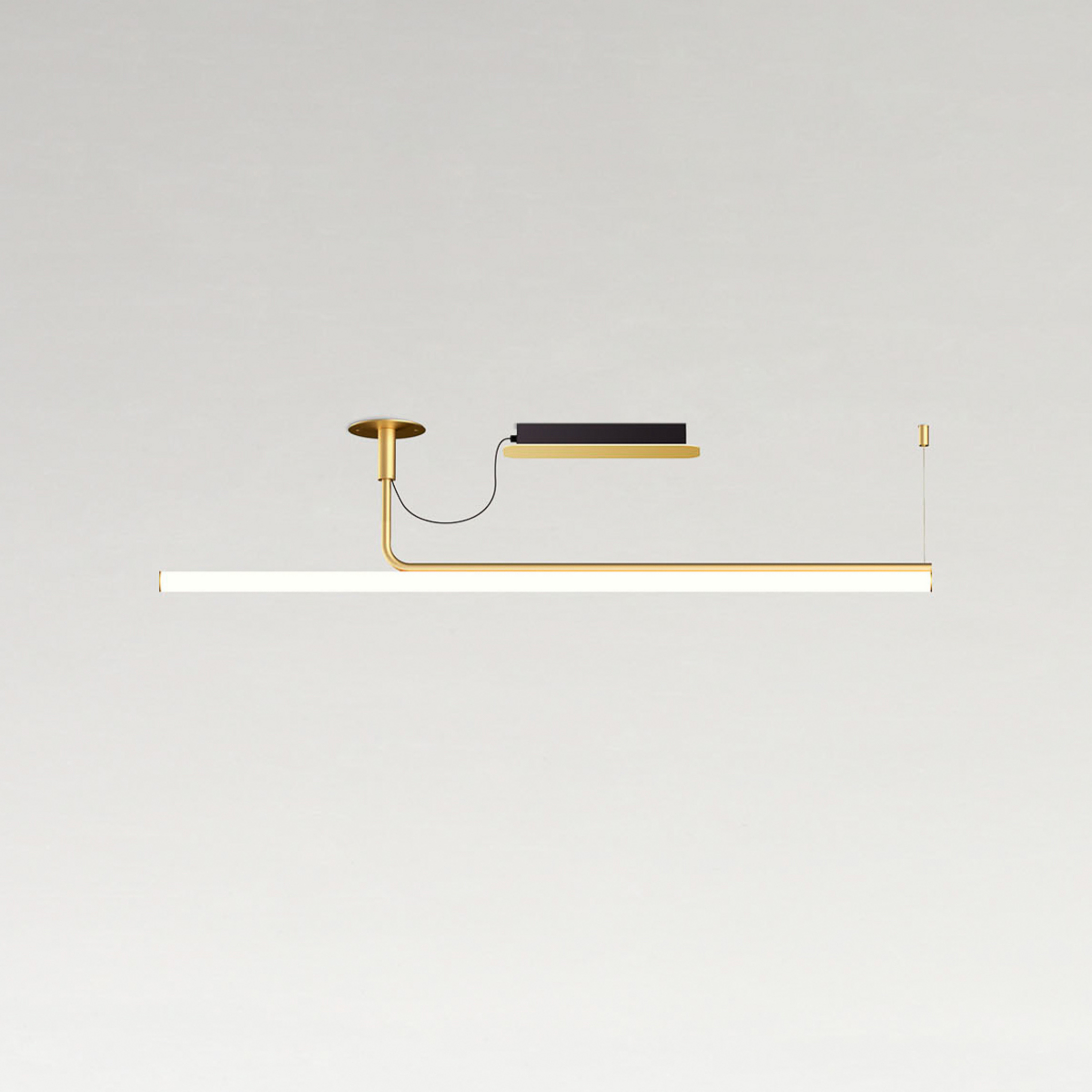 MARSET Ambrosia 120, Baldachin Triac mattgold 930